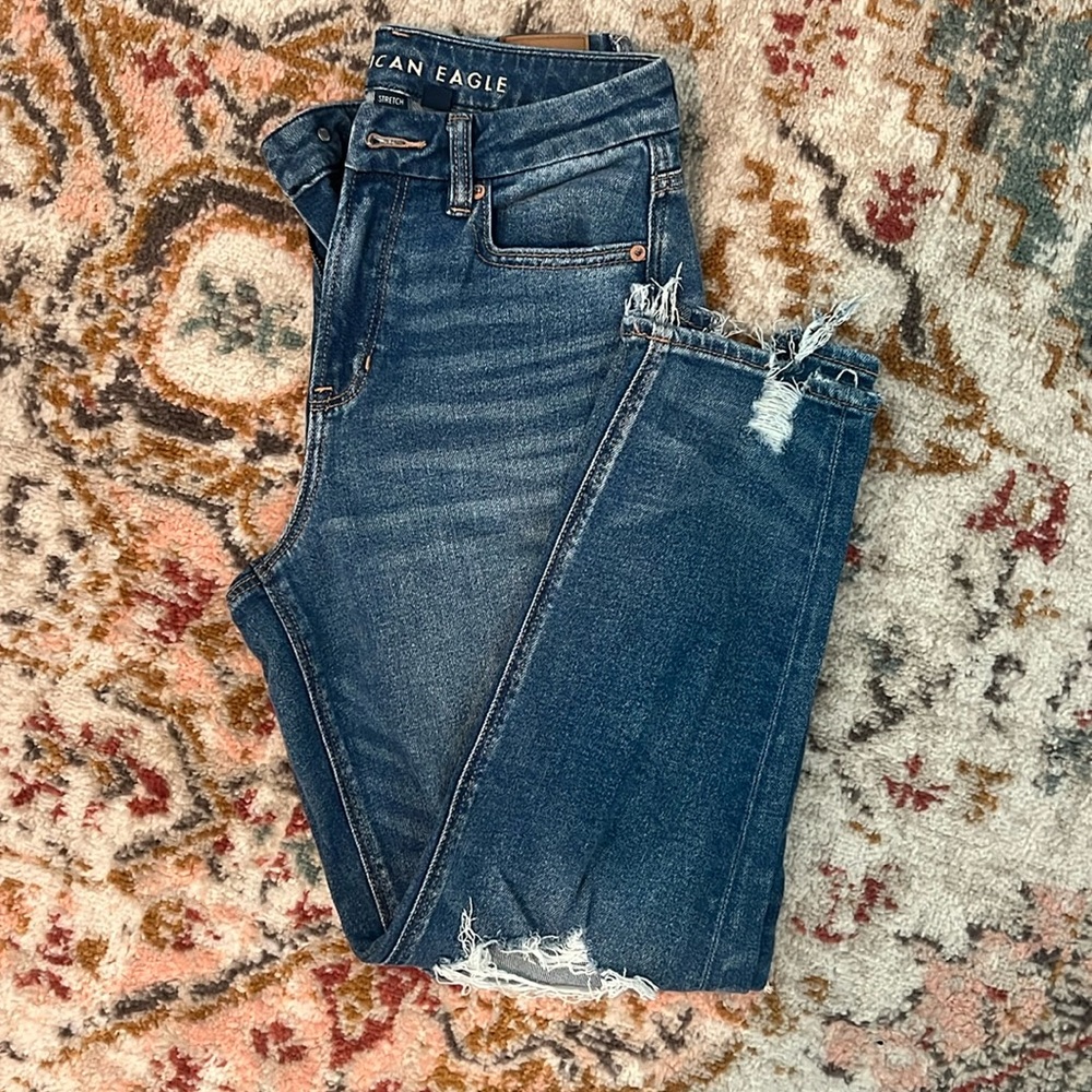 🦅American Eagle Curvy Mom Jean